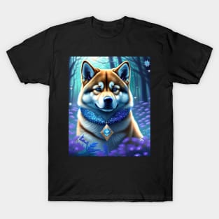 Shiba In A Forest T-Shirt